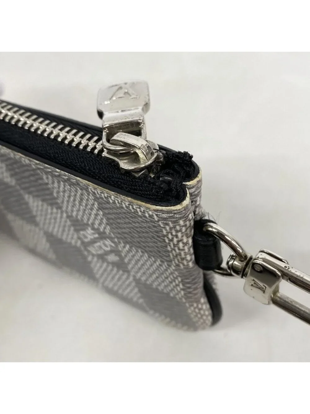 Louis Vuitton Shoulder Bag Damier Graphite 3D Trio Messenger Antarctica